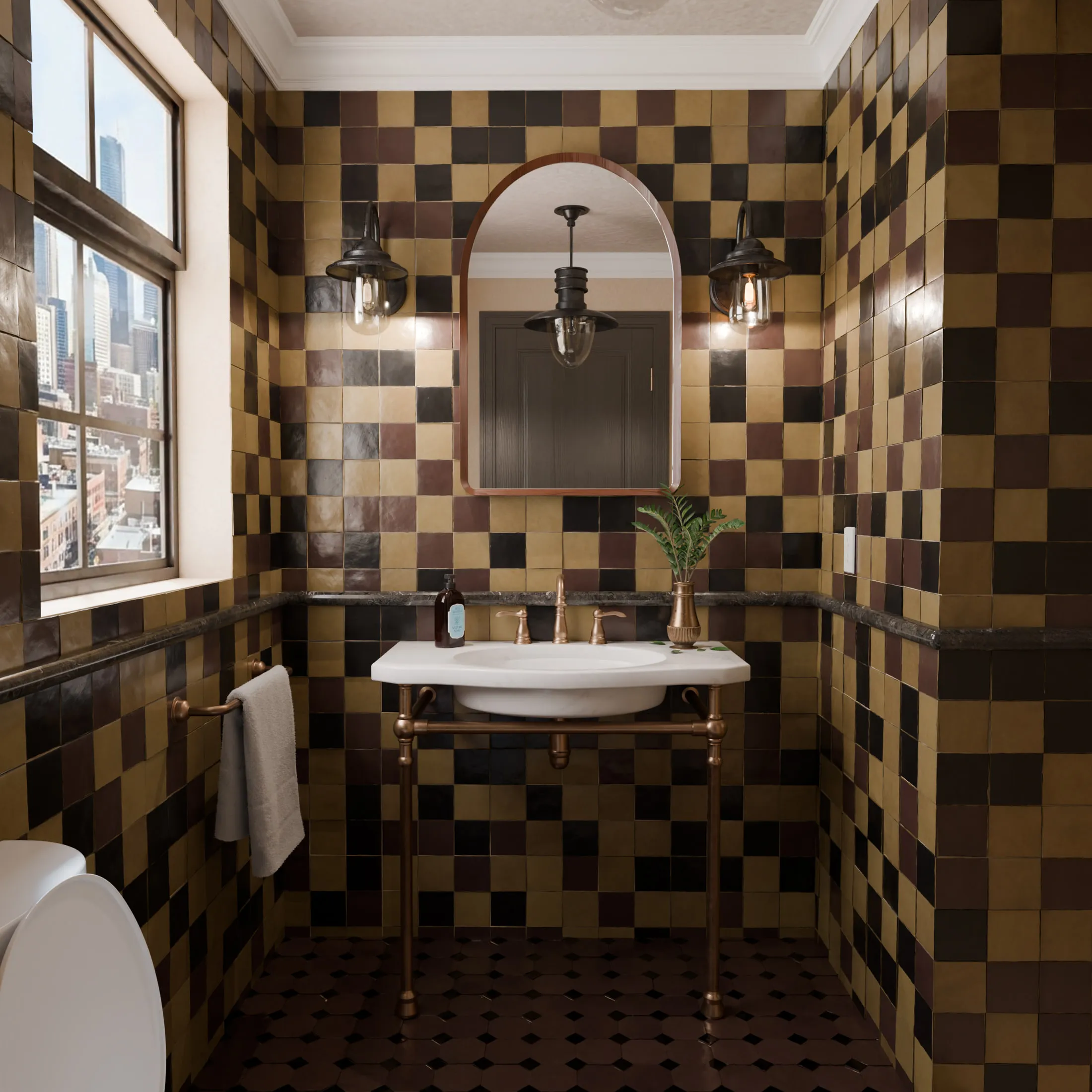 Tile Room Environments. Reusable 3D rooms that let one tile collection be shown in every setting it sells into.